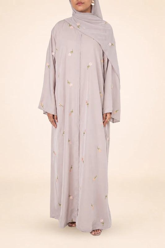 Rawdah Embroidered Abaya