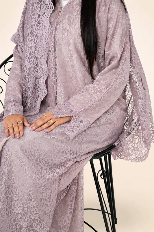 Amara Lace Abaya