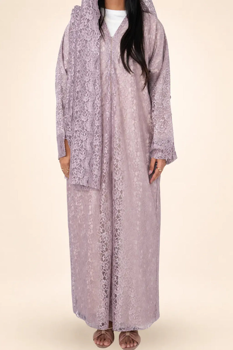 Amara Lace Abaya