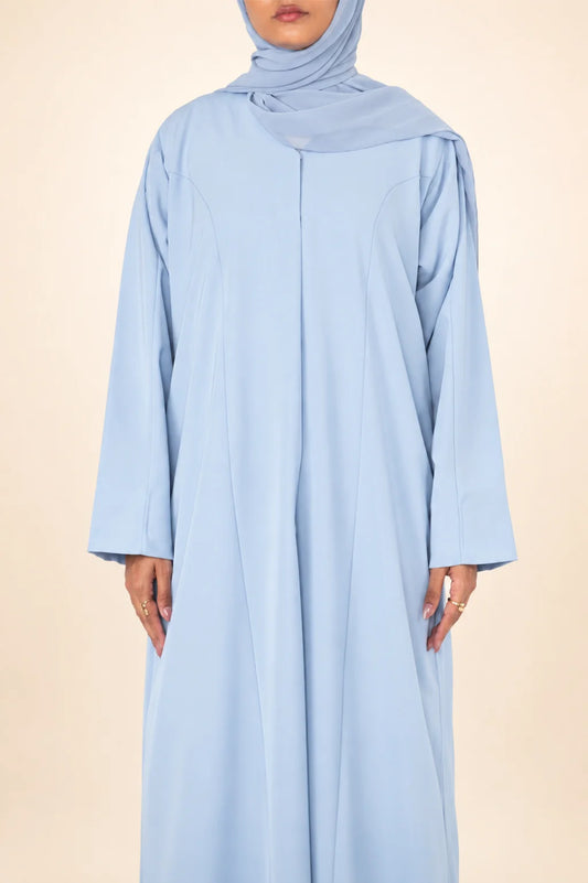 LINA - Powder Blue Abaya