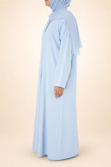 LINA - Powder Blue Abaya