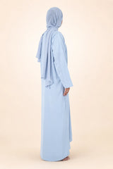 LINA - Powder Blue Abaya