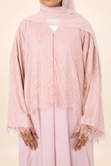 Laced Abaya