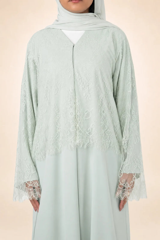 Laced Abaya