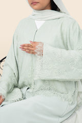 Laced Abaya