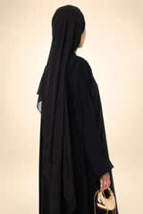 Zahra Embroidered Sleeve Abaya