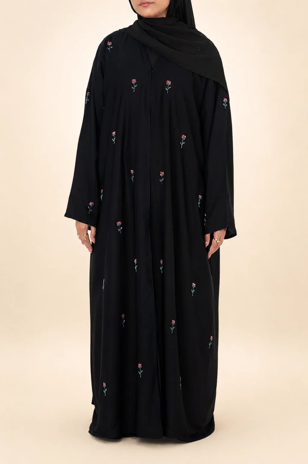 Duja - Black abaya