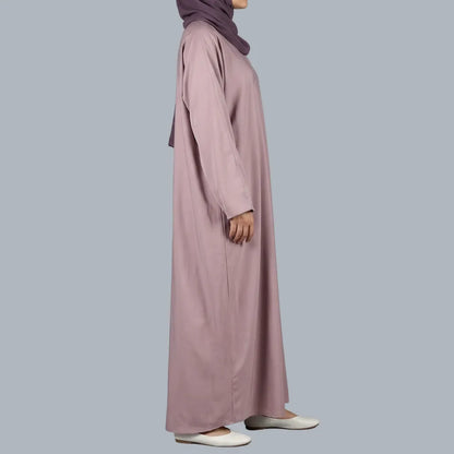 Pink-Purple Double Side Abaya