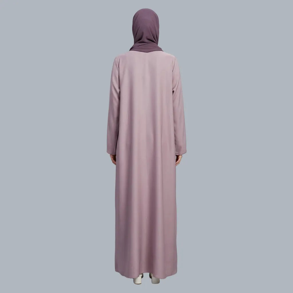 Pink-Purple Double Side Abaya