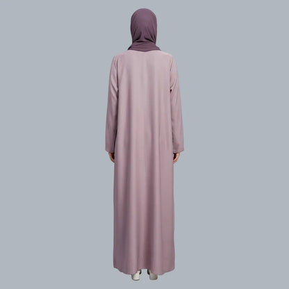 Pink-Purple Double Side Abaya