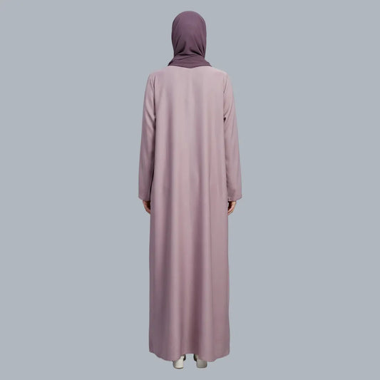 Pink-Purple Double Side Abaya
