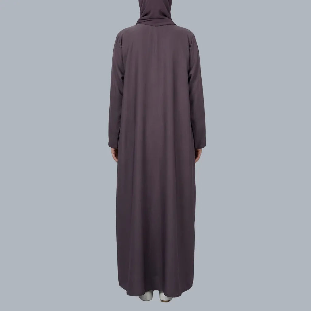 Pink-Purple Double Side Abaya