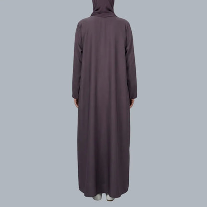 Pink-Purple Double Side Abaya