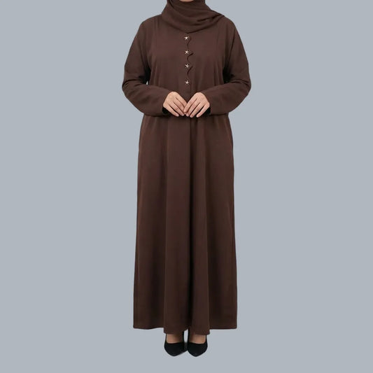 Brown Star - Abaya
