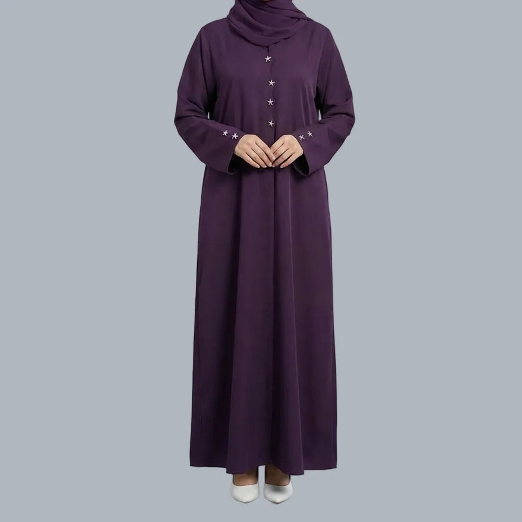 Purple Star - Abaya