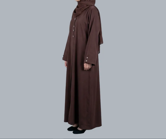 Brown Star - Abaya